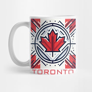 Toronto Ontario Canada Flag Mug